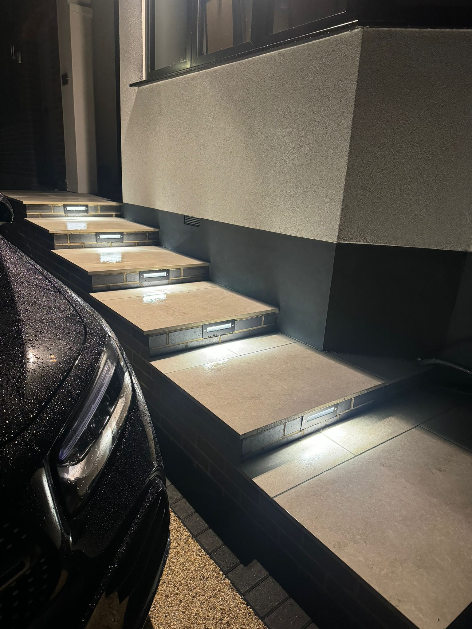 Outdoor lighting project